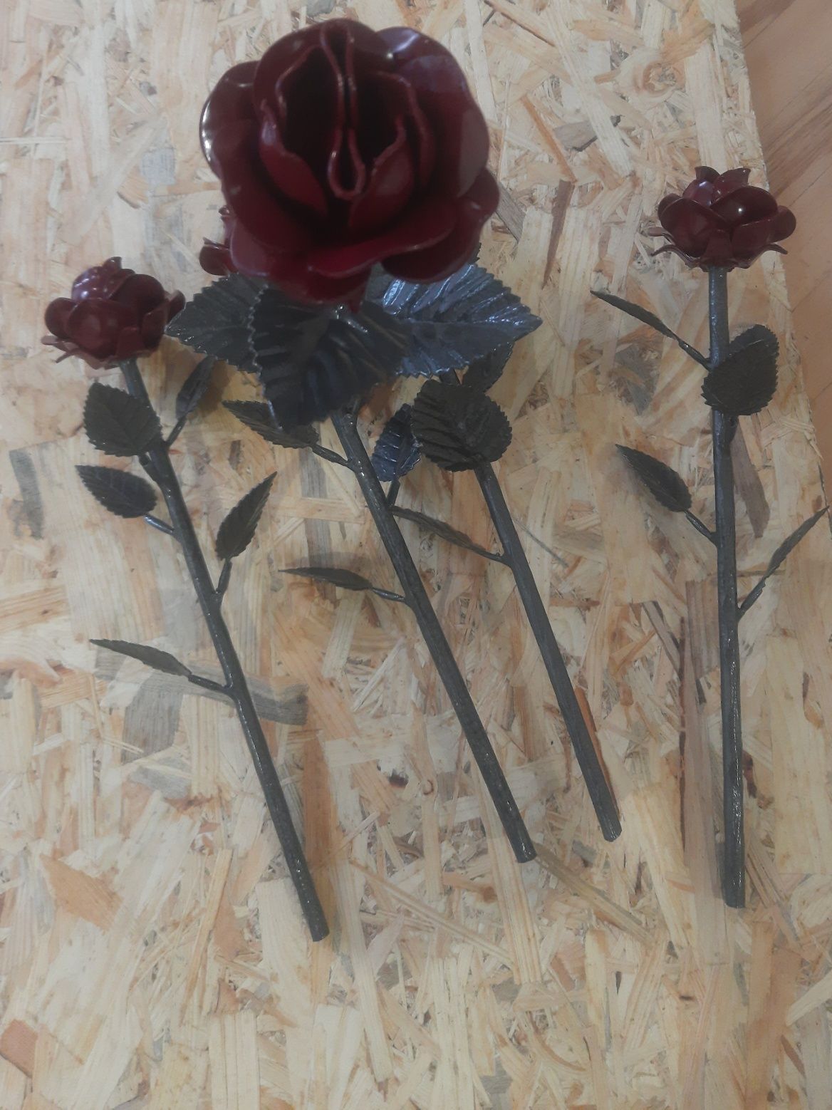 Квітка, металева троянда, декор, хороший подарунок, оригінальний подар