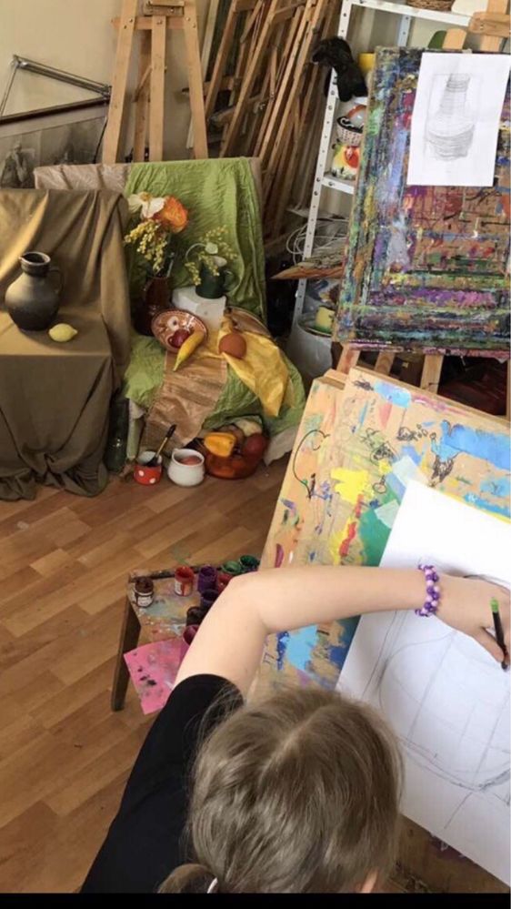 Уроки малювання для дітей і дорослих | Художня студія «Натхнення»
