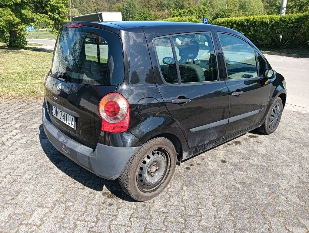 Renault Modus 160tys przebieg 1.2 benzyna klima zarejestrowany