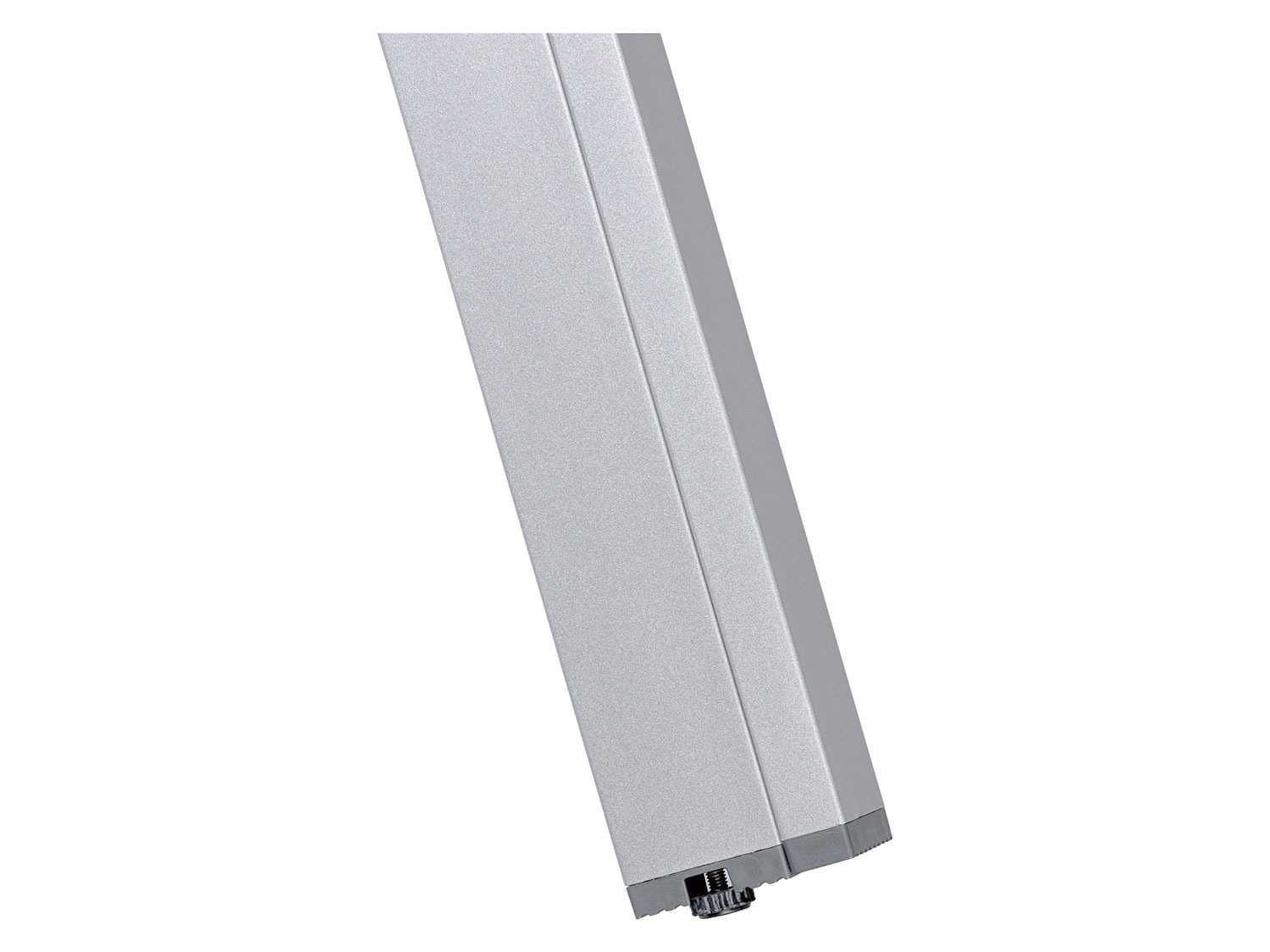 Aluminiowy stół ogrodowy szkło Houston 140 x 90cm obracany blat czarny