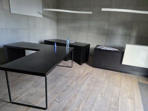 Biurko biuro solidne fornir dębowy narożne