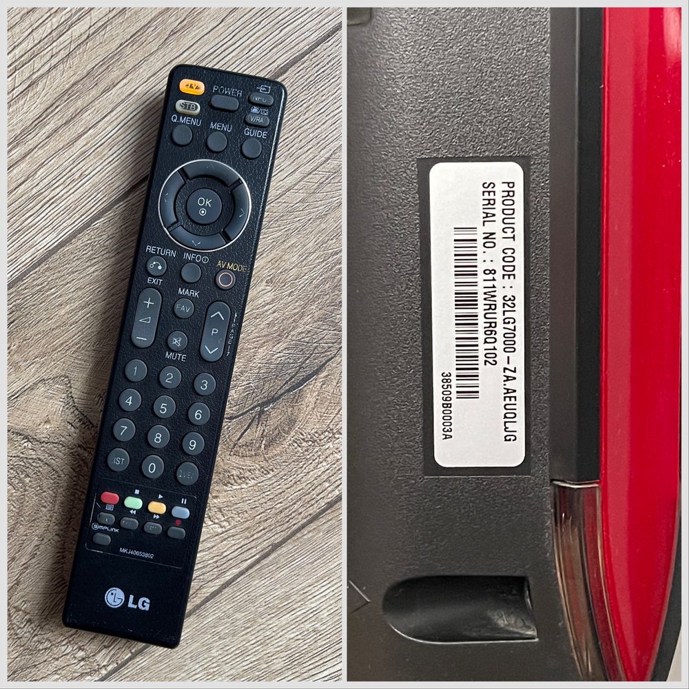 Telewizor LG 32LG7000 32 cale LCD full HD czarny