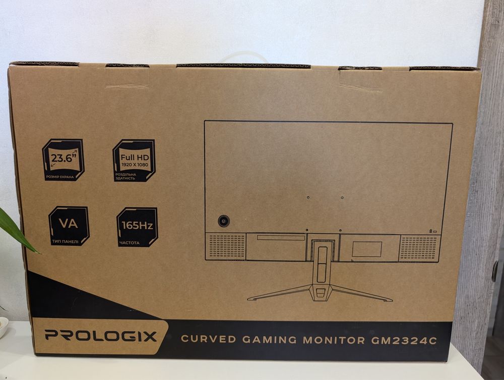 Новий монітор 23.6" Prologix GM2324C