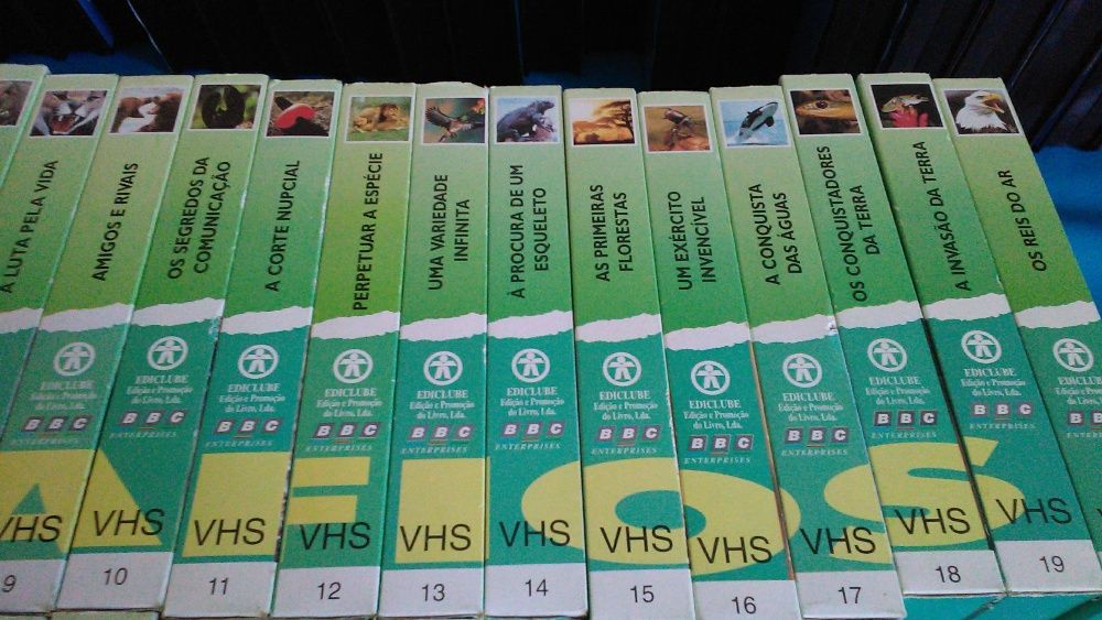 Desafios da Vida - Coleção completa 37 cassetes VHS (Edição Ediclube)