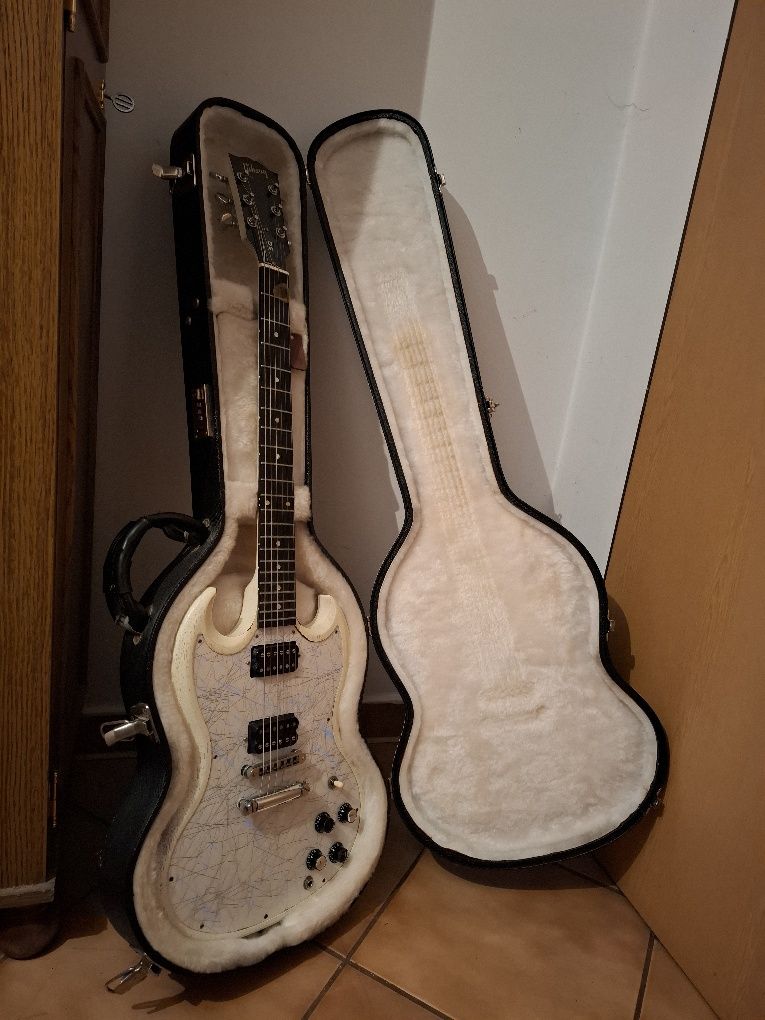 Gibson SG White Mirror Jazz z limitowanej wersji