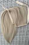 Premium Ultra włosy doczepiane, naturalny blond, kucyk, treska
