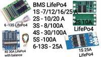 4SLifePo4 BMS(30A)