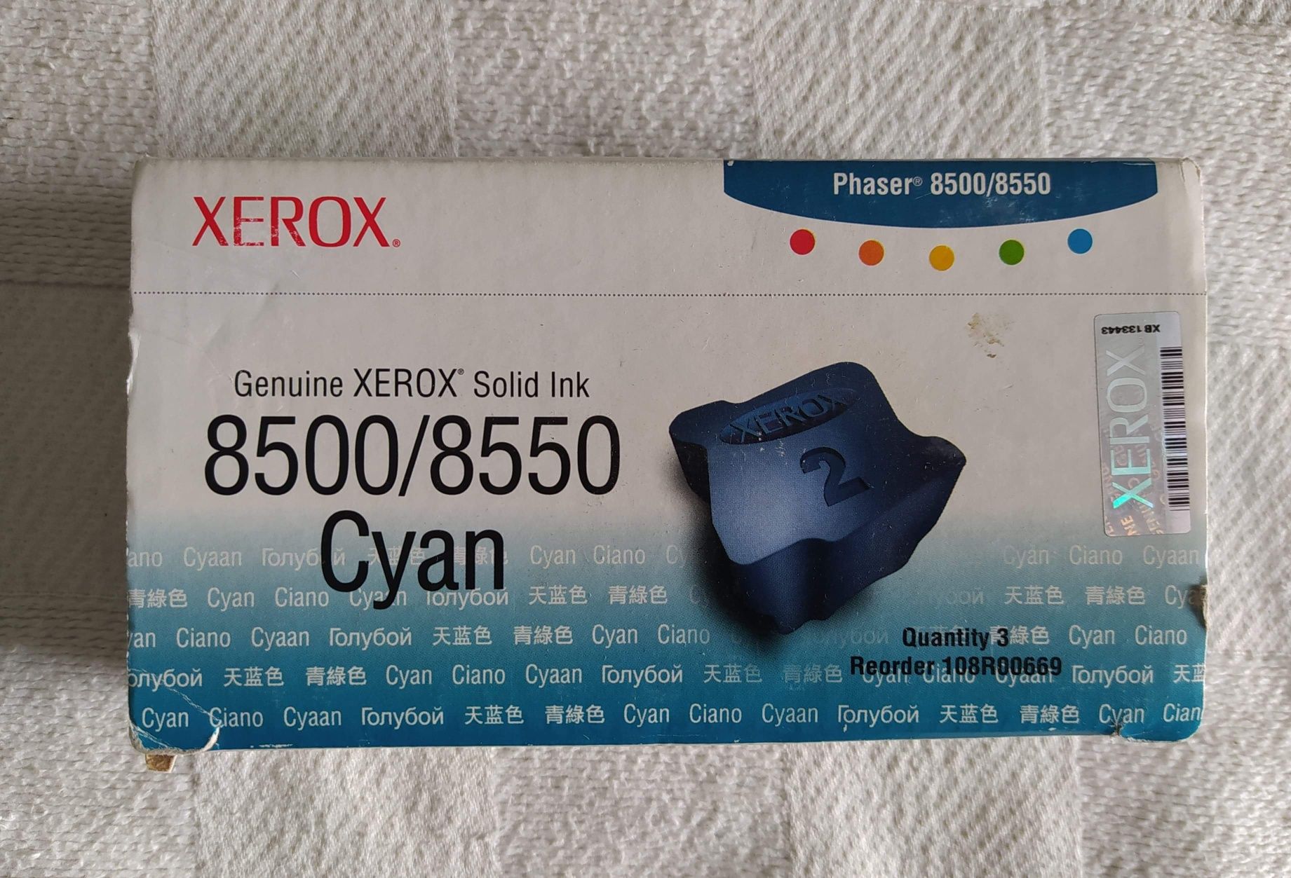 Xerox 8500/8550 Cyan (x3)
