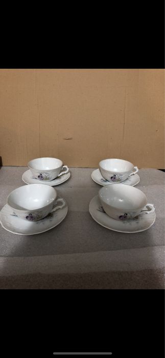 Chavenas e pires da vista alegre