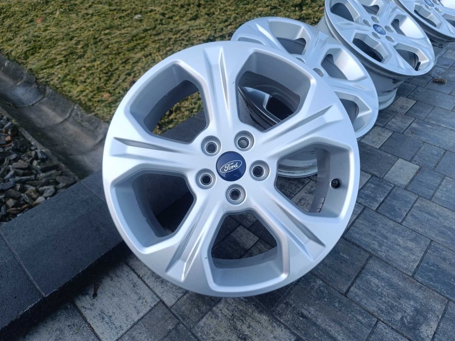 JAK NOWE ORYGINALNE ALUFELGI FORD 17 5X108 (kuga mk1 mk2 monde focus)