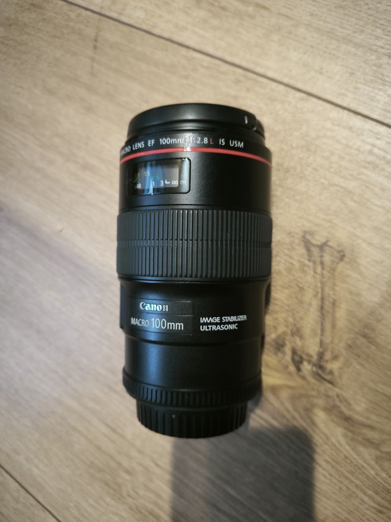 Obiektyw Canon EF 100 F 2.8 L IS USM