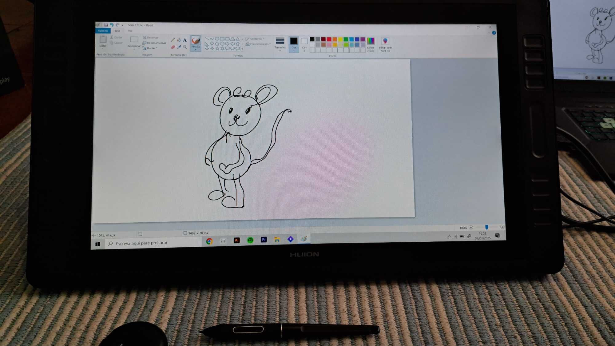 Mesa Digitalizadora HUION kamvas Pro 20 2019