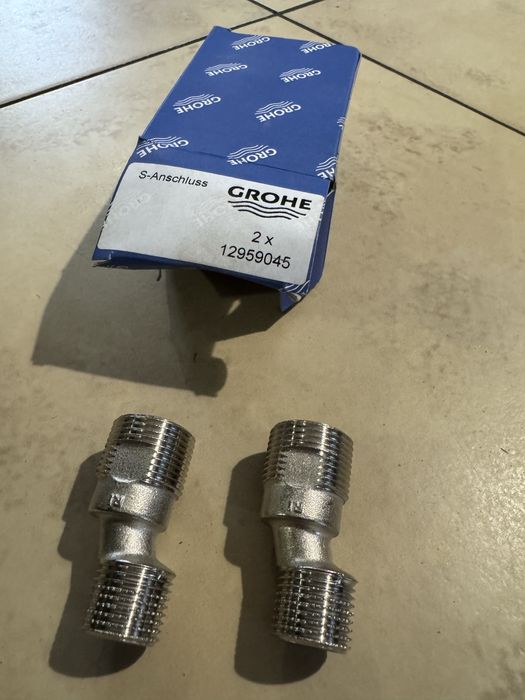 Grohe S przyłącze mocowanie prysznicowe typ S krzywki