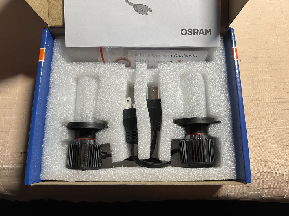 OSRAM LED_żarówki H4 LED_oświetlenie_pobór mocy tylko 27W !