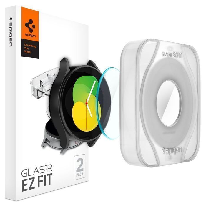 Szkło Hartowane Spigen Glas.tr EZ Fit 2-Pack do Galaxy Watch 4/5