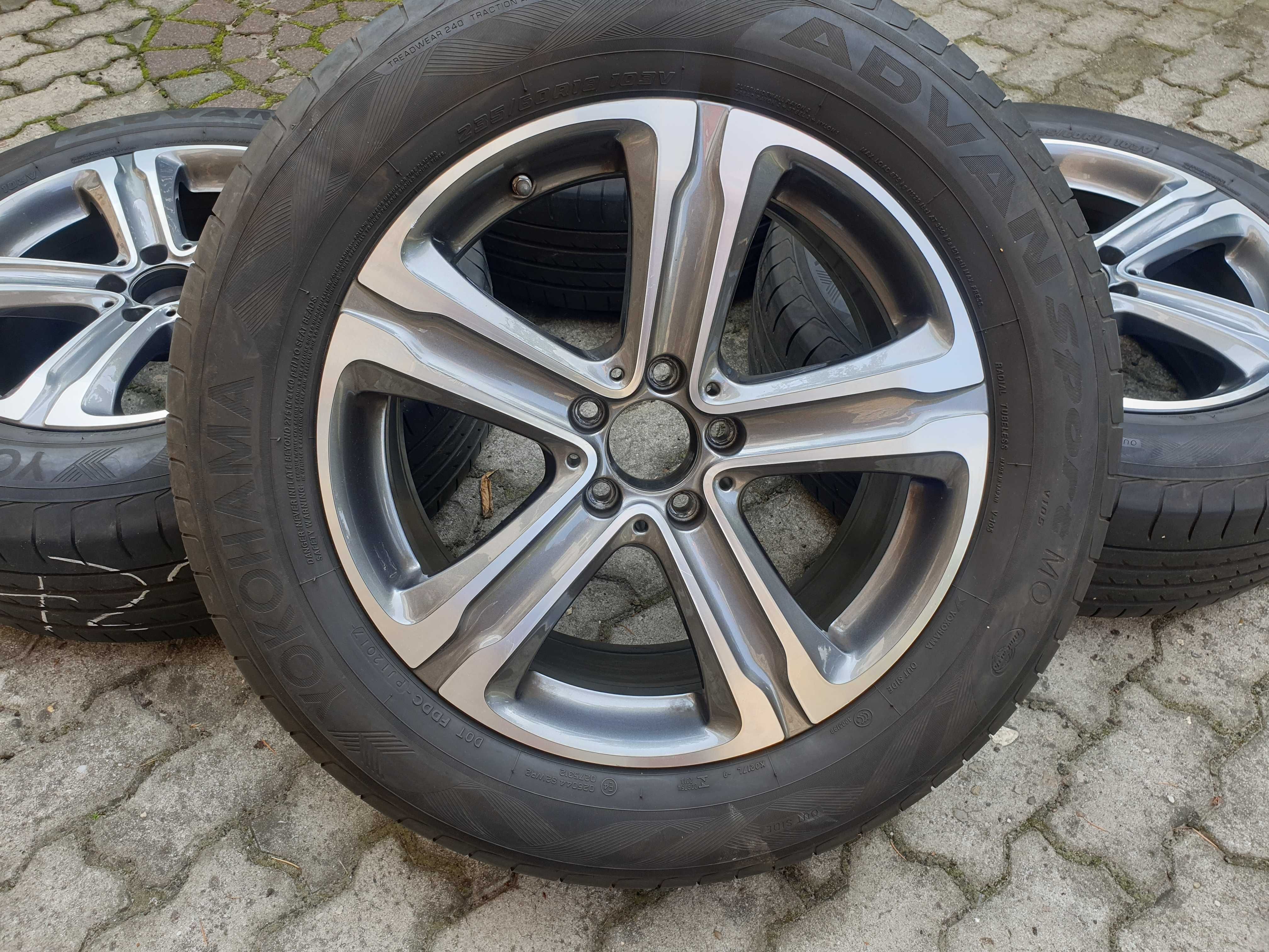 Felgi alu 18" 5x112 Mercedes GLC X253 GLE W167 R ML z czujnikami TPMS