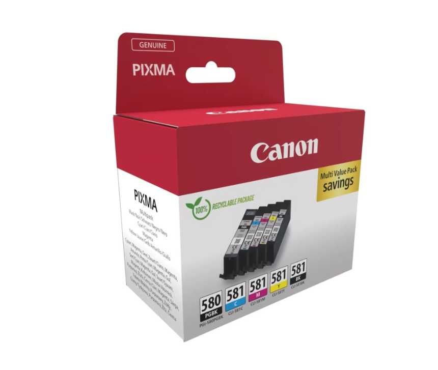 Картридж Canon PGI-580/CLI-581 BK,PBK,C,M,Y Multipack (2078C007)