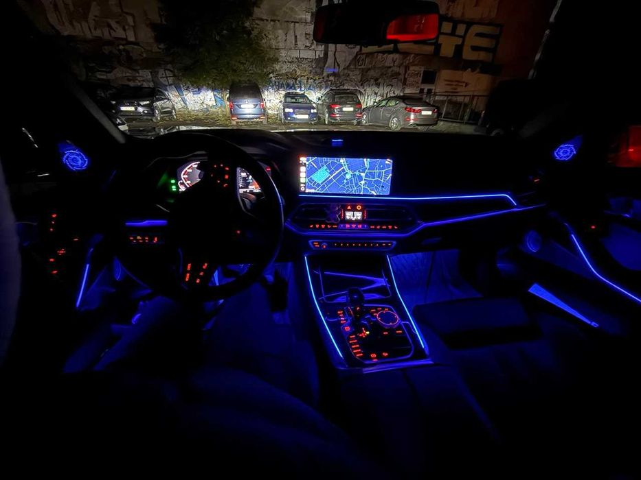 Bowers&Wilkins BMW X5 G05,X7 G07 комплект сіток з підсвіткою салону