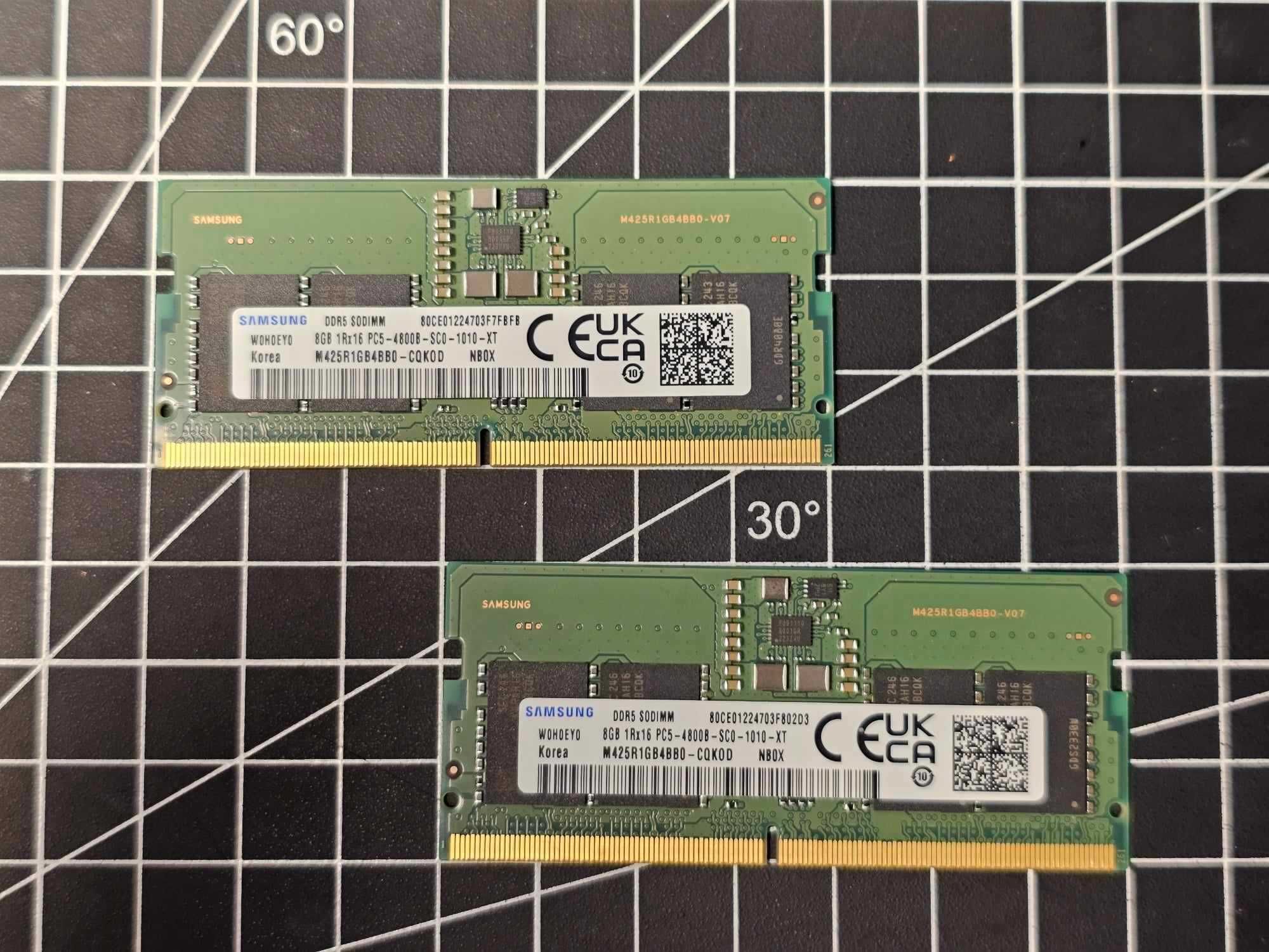 Samsung DDR5 SODIMM 2x8gb 4800