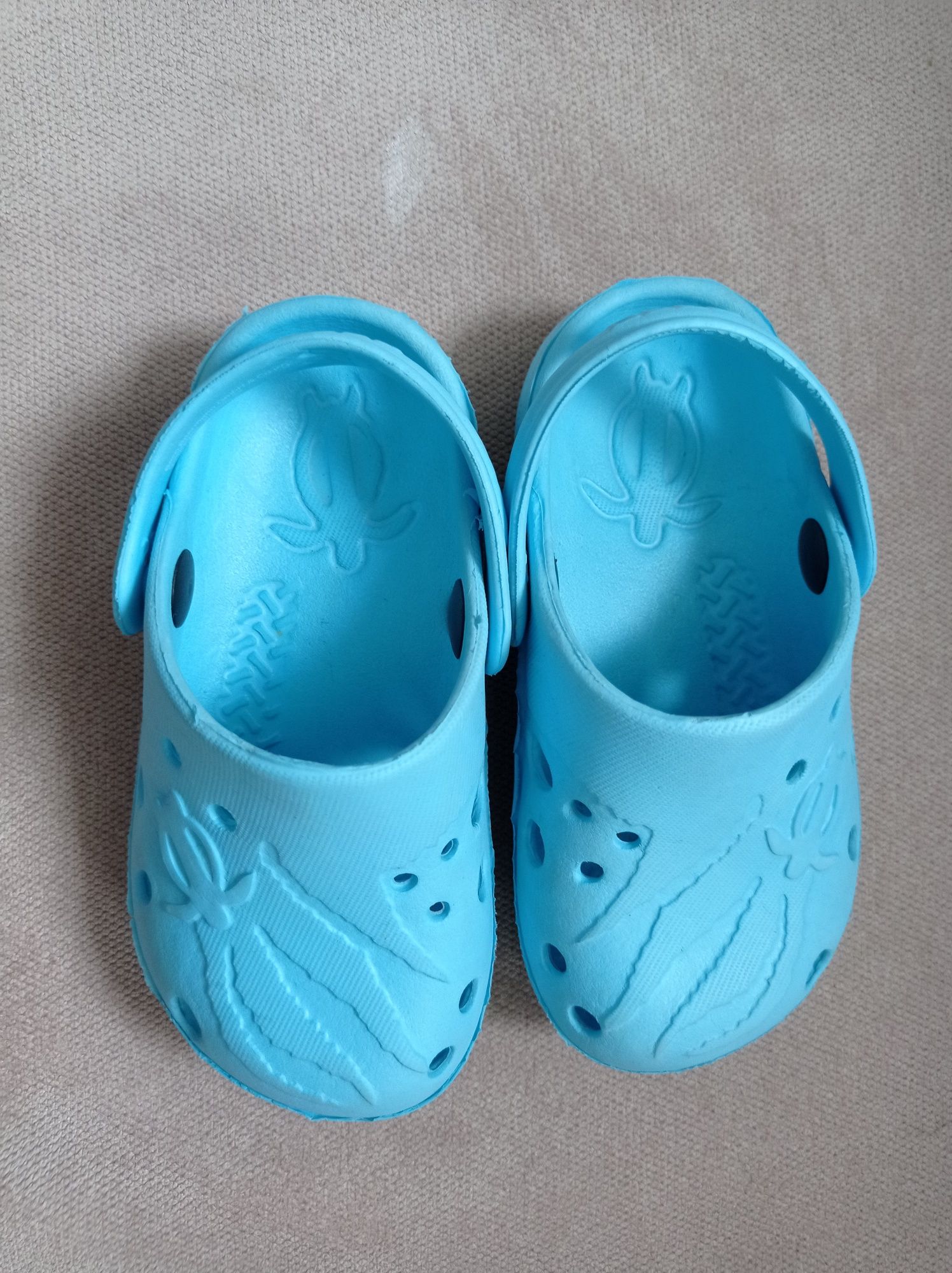 Klapki na basen chodaki Beco r. 25 typu Crocs