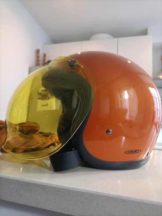 Capacete DMD Jet Vintage Rame - S