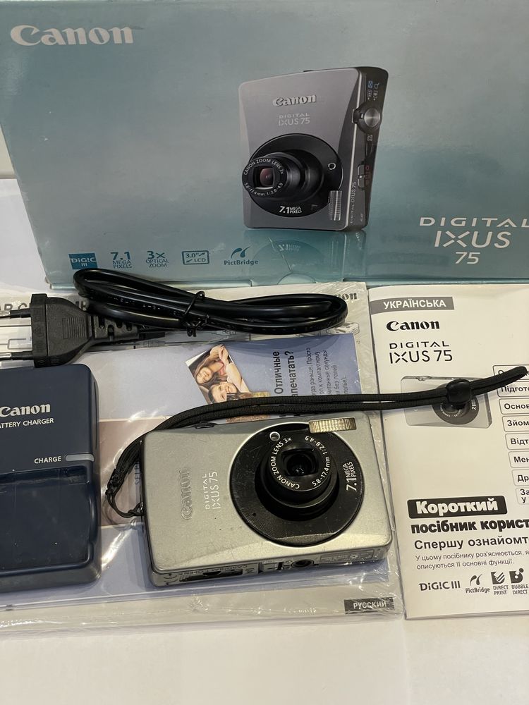 Canon ixus 75.