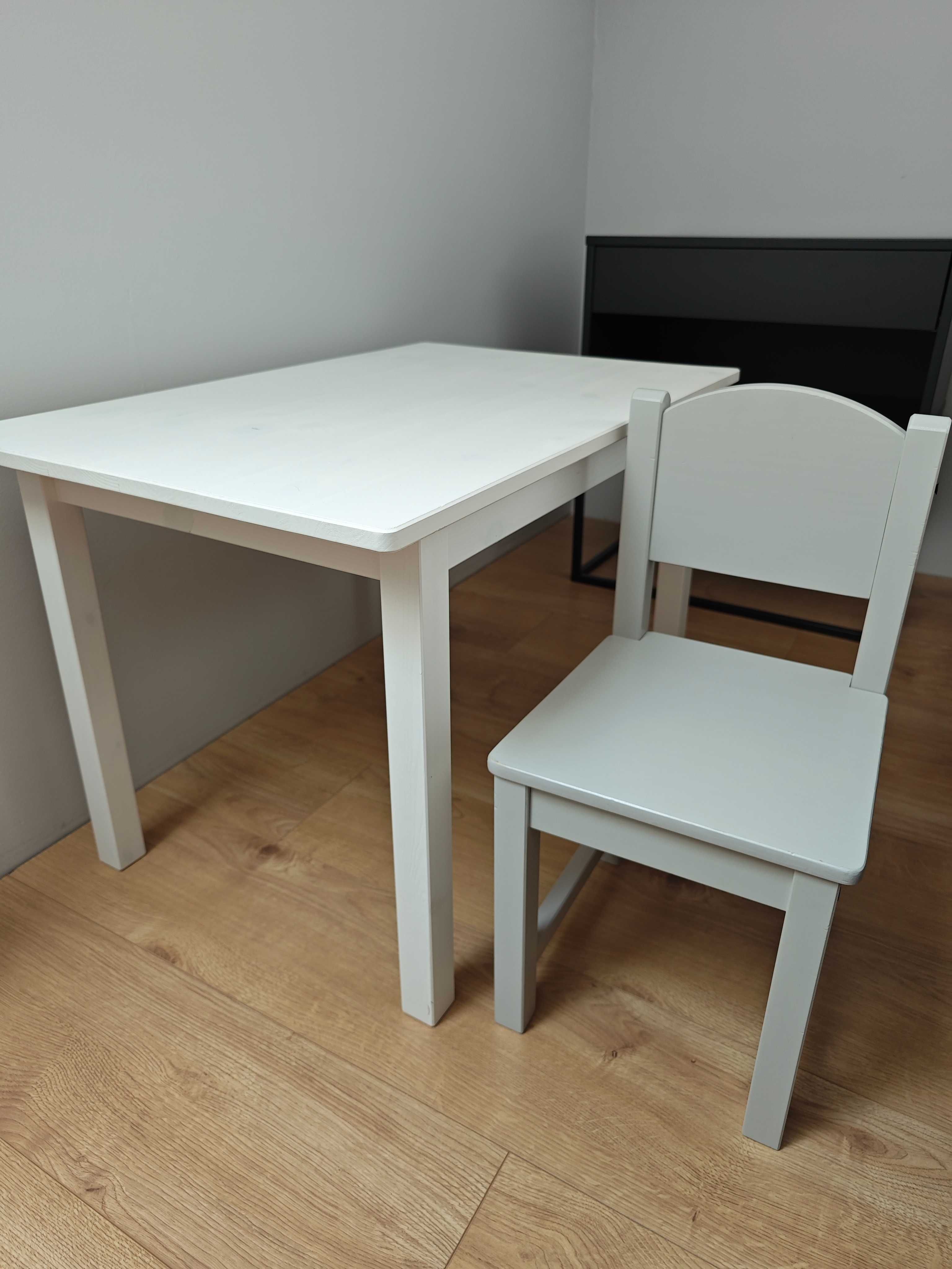 Zestaw stolik dziecięcy + krzesełko Ikea Sundvik