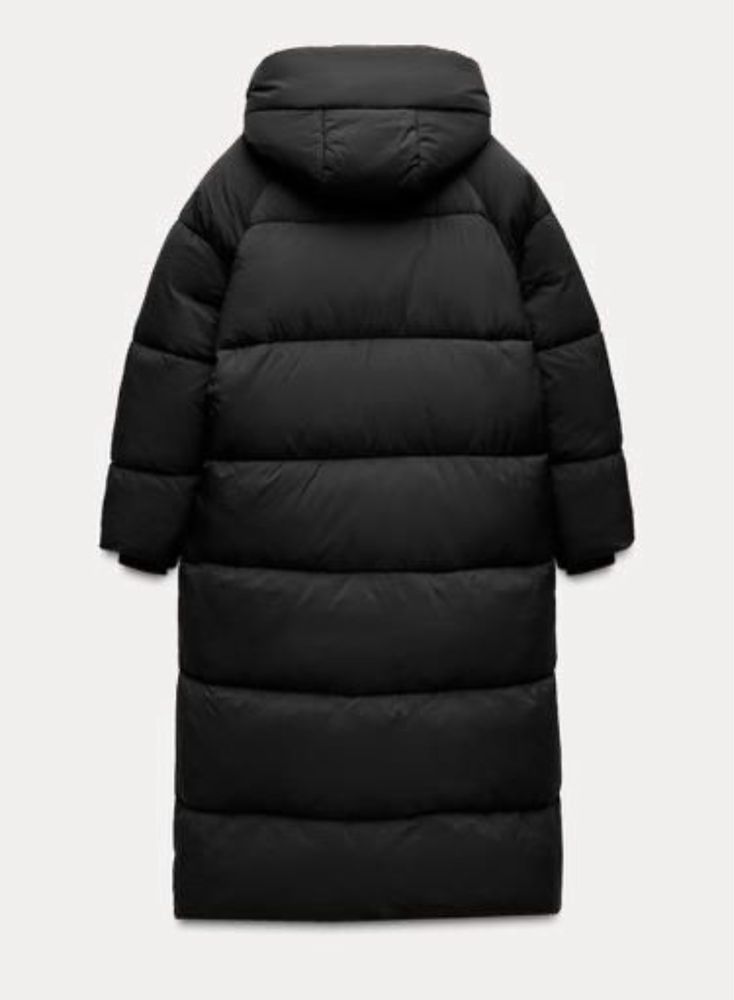 ZARA пуховик жіночий довгий, XS, S, L, XL, пальто, куртка зимова.