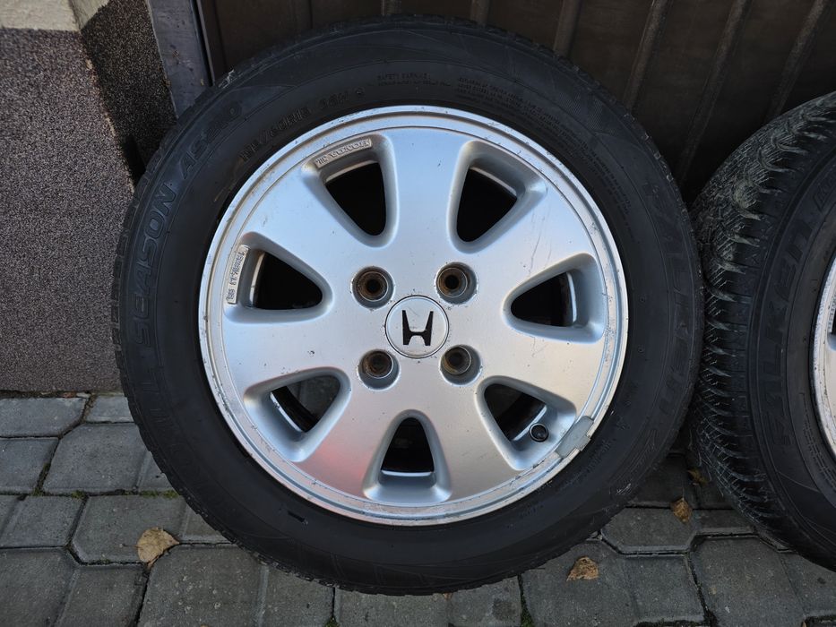 Felgi z oponami 195/60R15 Honda Prelude 4x114,3 Accord Legend Civic