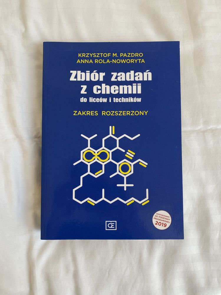 zbiór zadań z chemii Pazdro zakres poziom rozszerzony chemia matura