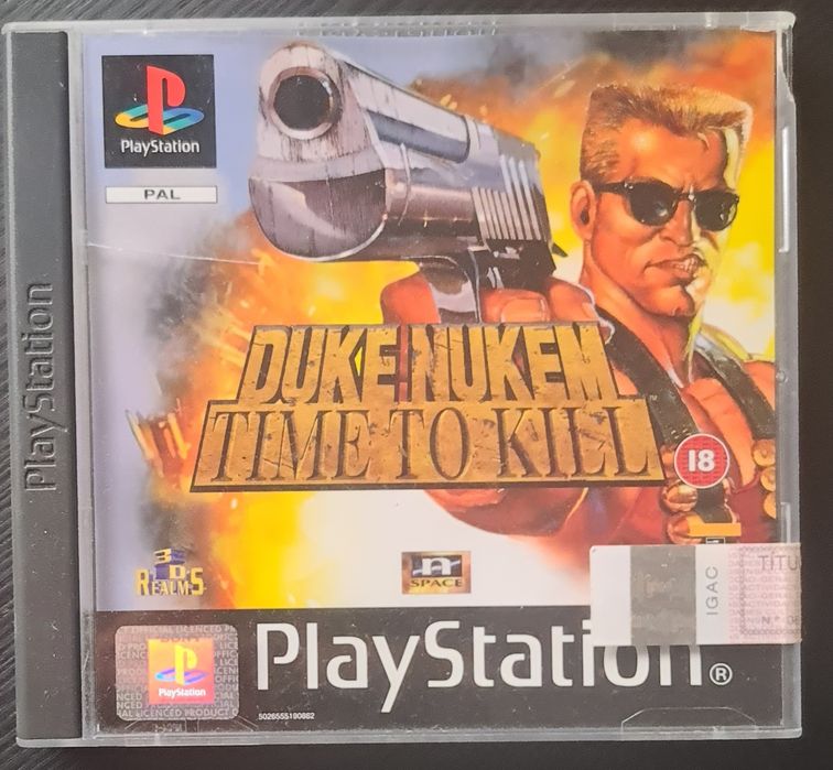 Jogo ps1 Duke nuken time to kill