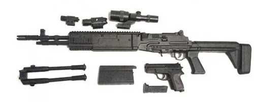 Іграшка Гвинтівка Cyma P.1160 Remington 2в1 - сошки, лазер, ліхтар