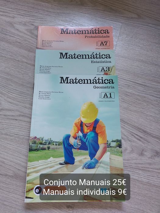 Manuais escolares - ensino profissional
