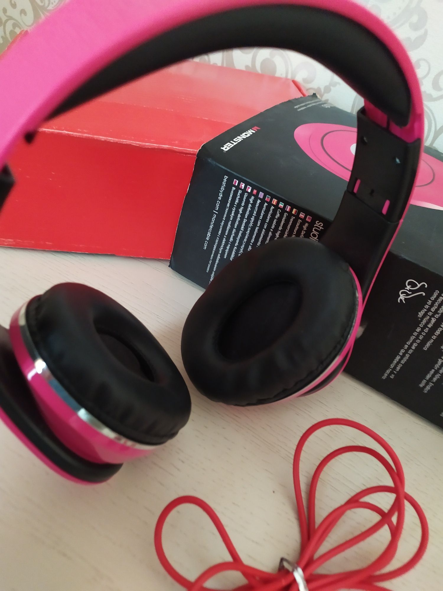 Навушники провідні Beats Monster by Dr. Dre Studio, з фірмовим кейсом