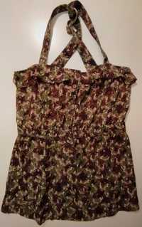 Top camuflado Bershka