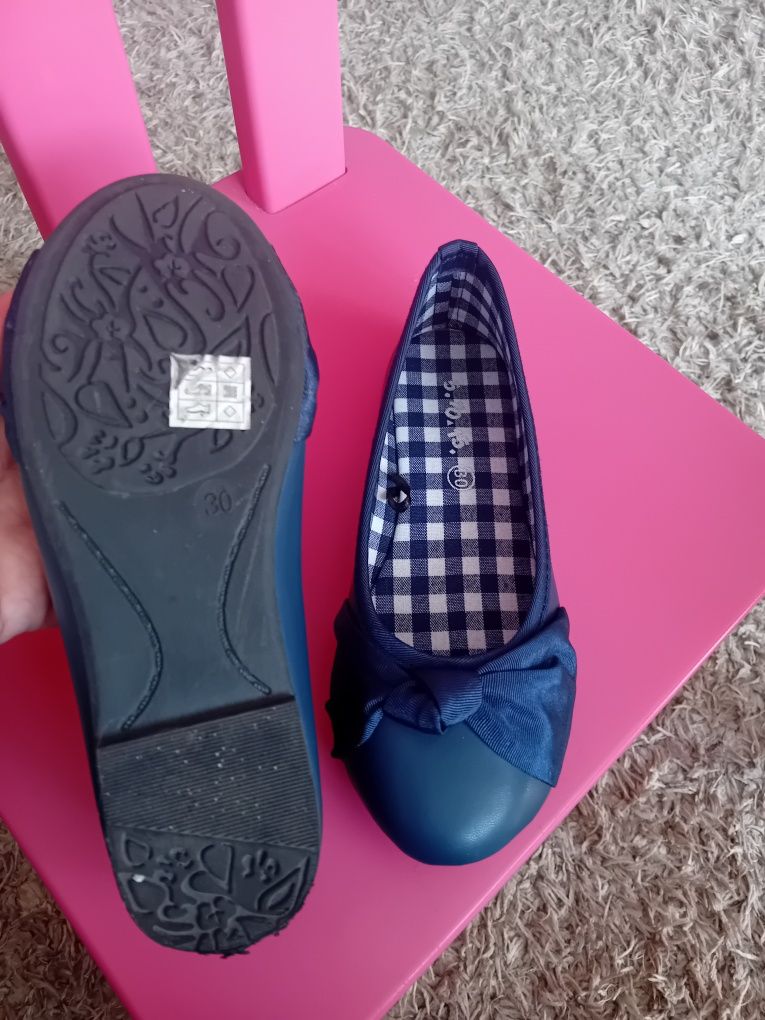 Baleriny dziewczęce 5 10 15 rozmiar 30
