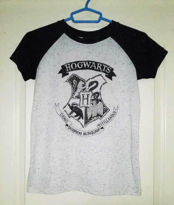 Женская футболка Гарри Поттер Хогвартс Harry Potter Hogwarts размер S