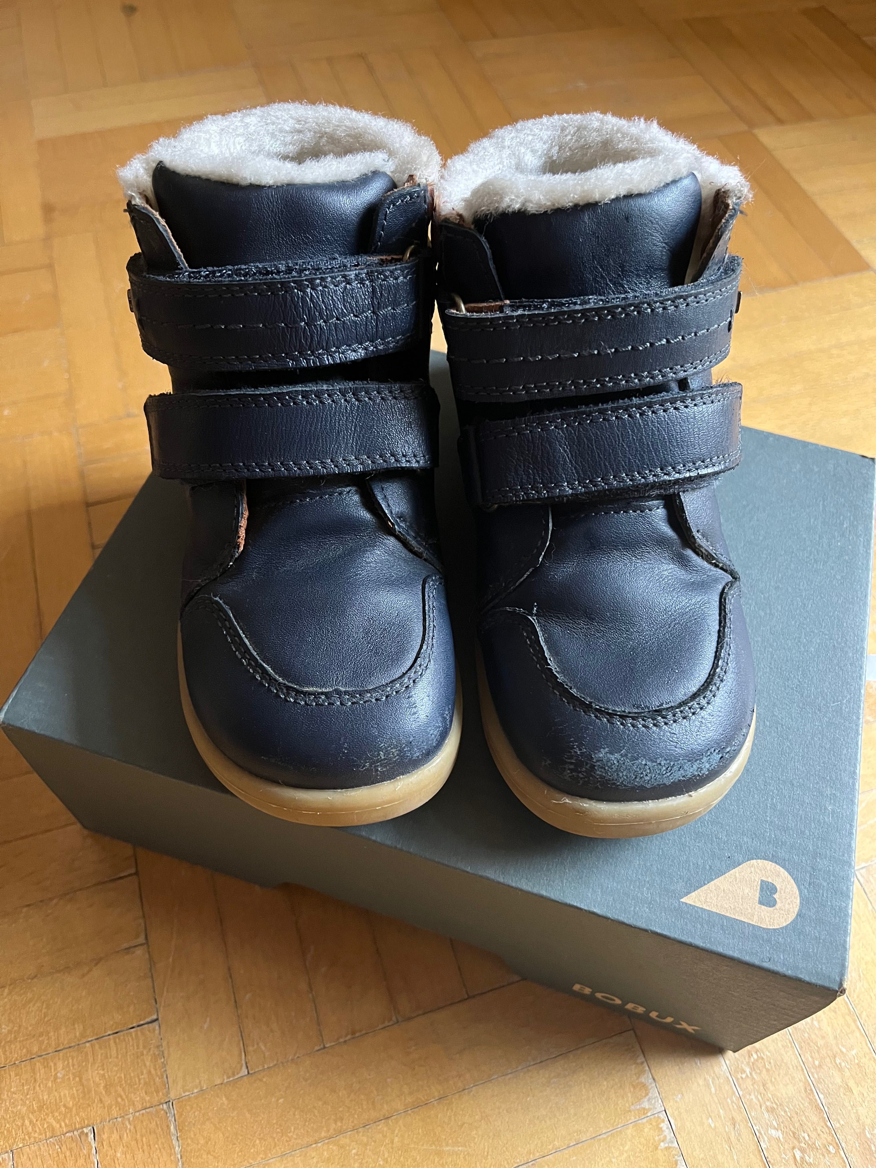 Buty Bobux Timber Arctic Navy (wodoodporny, wełna merynosa) rozm. 26