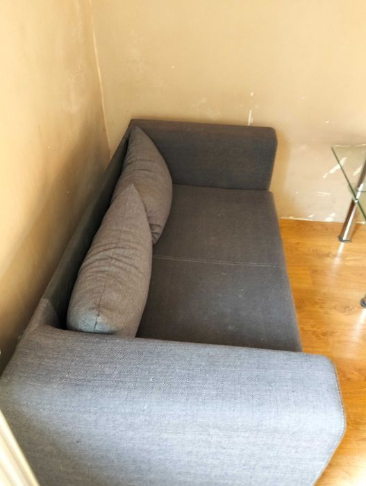 Sofa do altanki szara rozkładana