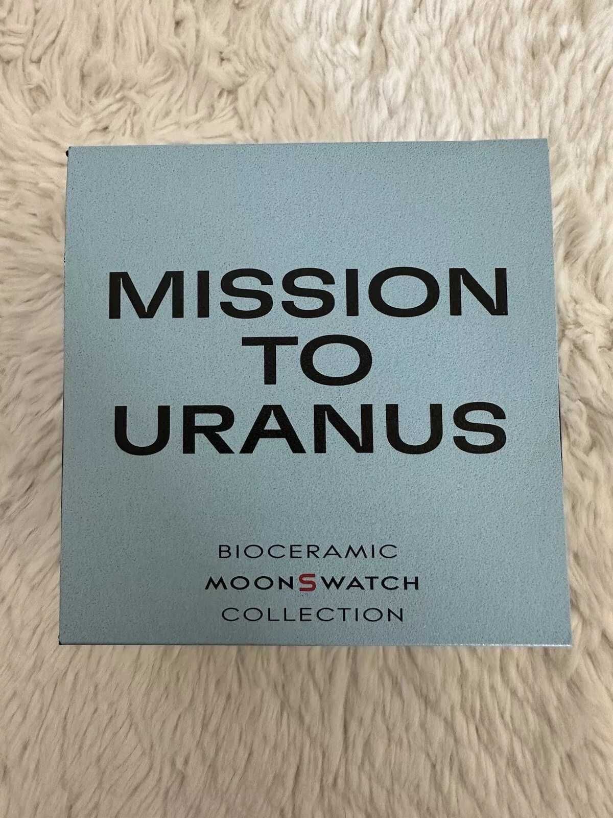 Swatch x Omega Bioceramic Moonswatch Mission to Uranus SO33L100