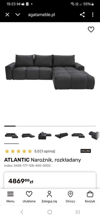 Wypoczynek narożnik