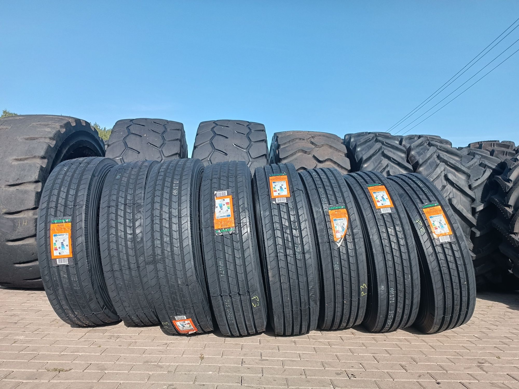 315/80R22.5 Lanvigator S201 opony prowadzące