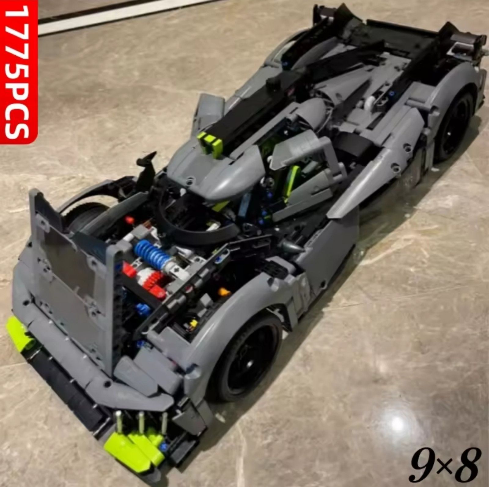 Конструктор 42156 Lego Technic 1в1 PEUGEOT 9×8 Le Mans- 1775 шт