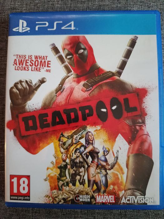Deadpool PS4 stan płytki bardzo dobry