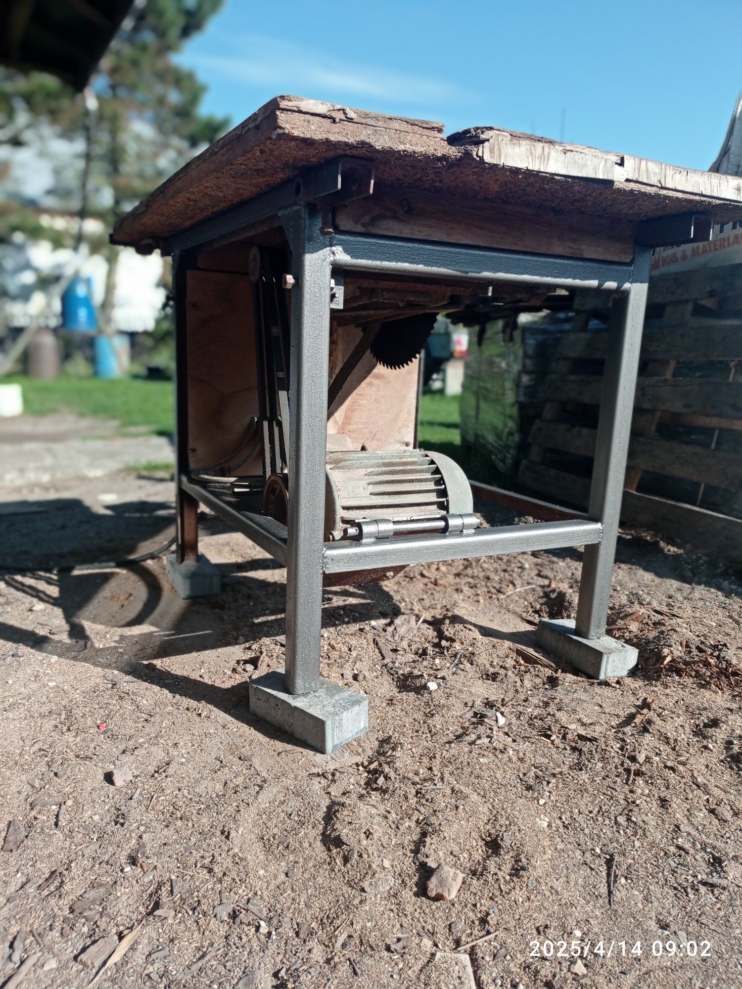 Krajzega 380v Piła stołowa do drewna trajzega piła tarczowa 4kW