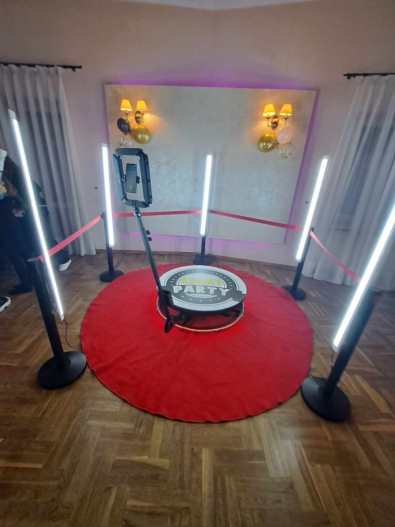 Fotobudka 360 ciężki dym fontanna iskier Miny dymne