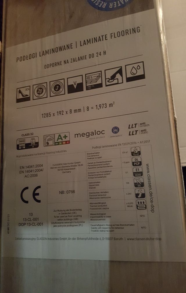 VOX - Panele podłogowe Querra Classic WR Dąb Nord 1 opakowanie