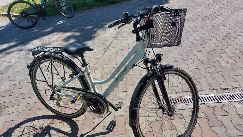 Damski Kross Trans 3.0 rama S, koszyk.