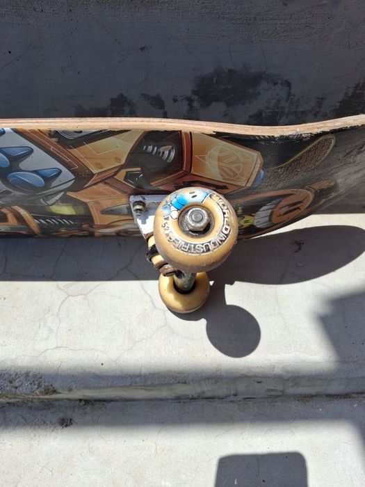 Skate com extras troco por bmx
