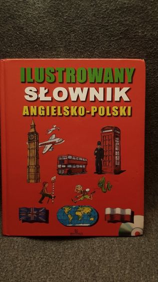 Ilustrowany słownik angielsko-polski+płyta